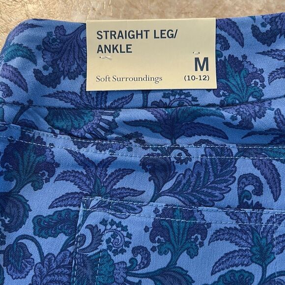 SOFT SURROUNDINGS M Pull On Stretch Pants NWT - Picture 3 of 8